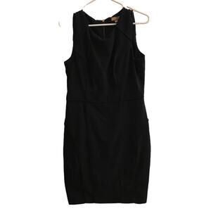 Takara Sheath Sleeveless Black Dress Size 11